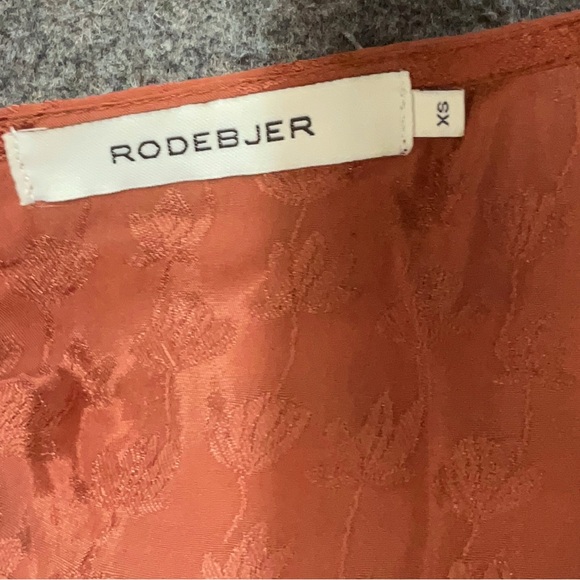 Rodebjer Long Sleeve Mauve Wrap Dress XS - Picture 3 of 7